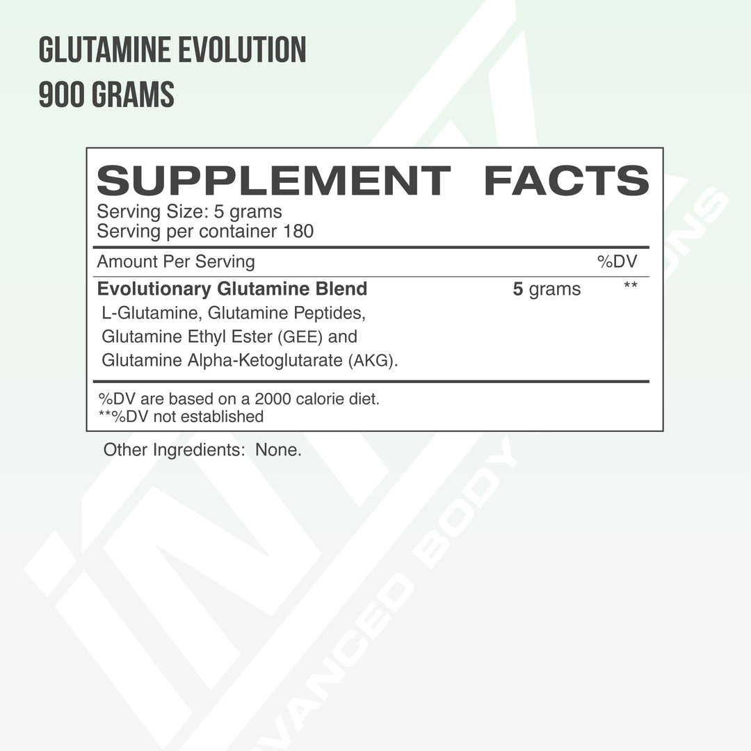 GLUTAMINE EVOLUTION