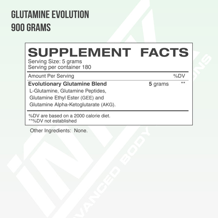 GLUTAMINE EVOLUTION