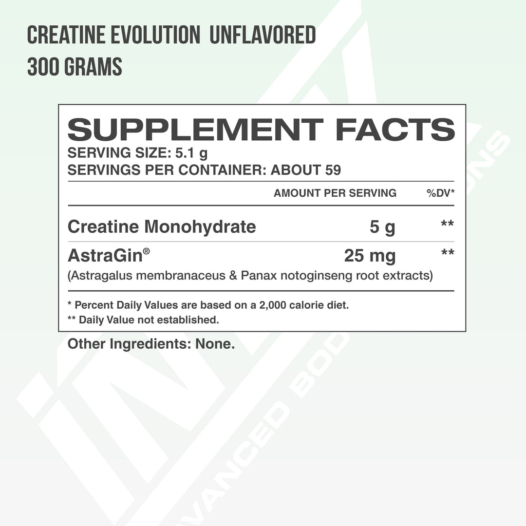 CREATINE EVOLUTION