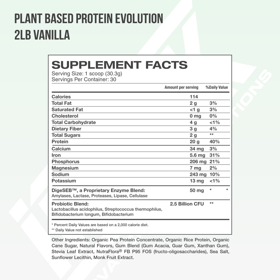PLANT BASED PROTEIN EVOLUTION